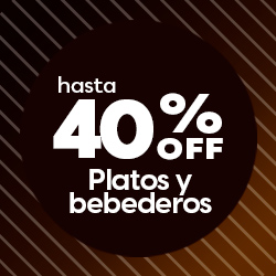 Platos y bebederos