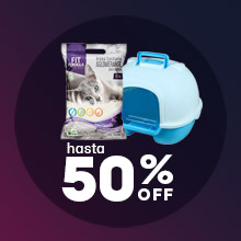 Arenas y baños sanitarios para gatos