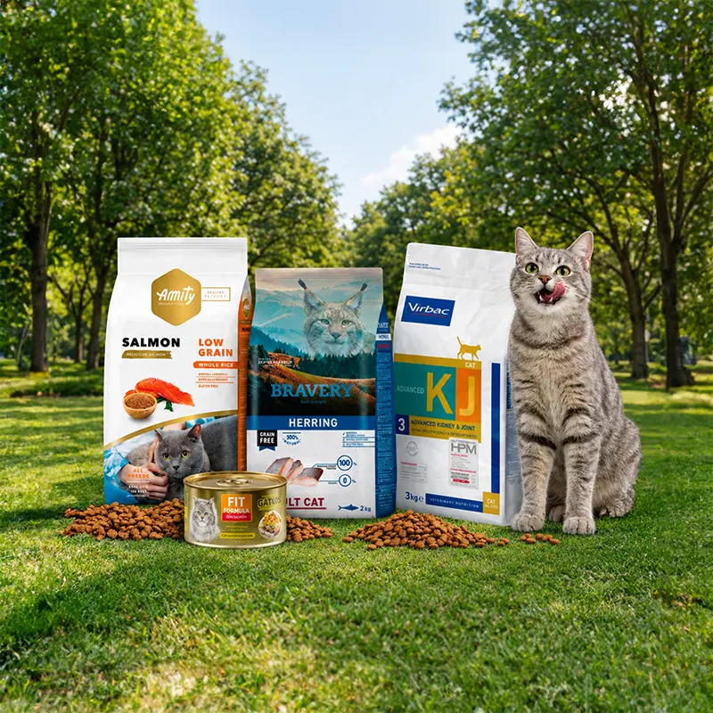 Alimento premium para gatos