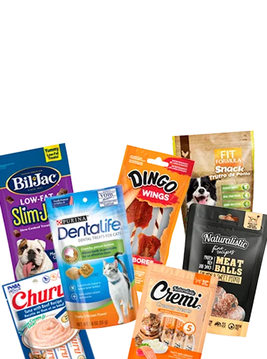 Snacks Perros y Gatos