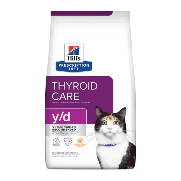 Hills Gatos YD Thyroid Care 1.8 KG