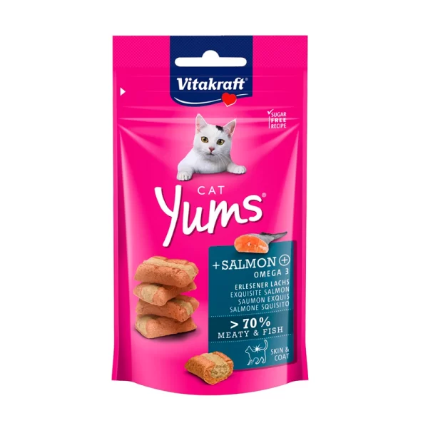 VITAKRAFT CAT YUMS SALMON 40GR