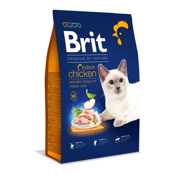 Brit Premium by Nature Cat Indoor 8Kg