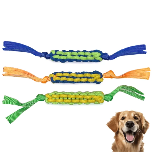 Juguete De Perro Diseño Cuerda Anudadas