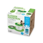 Catit Combo Fuente Bebedera Flor 3L