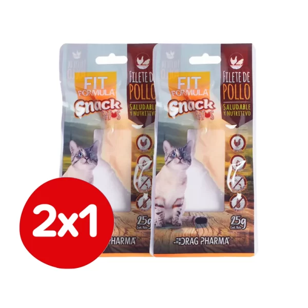 Pack 2x1 Fit Formula snack Filete de pollo