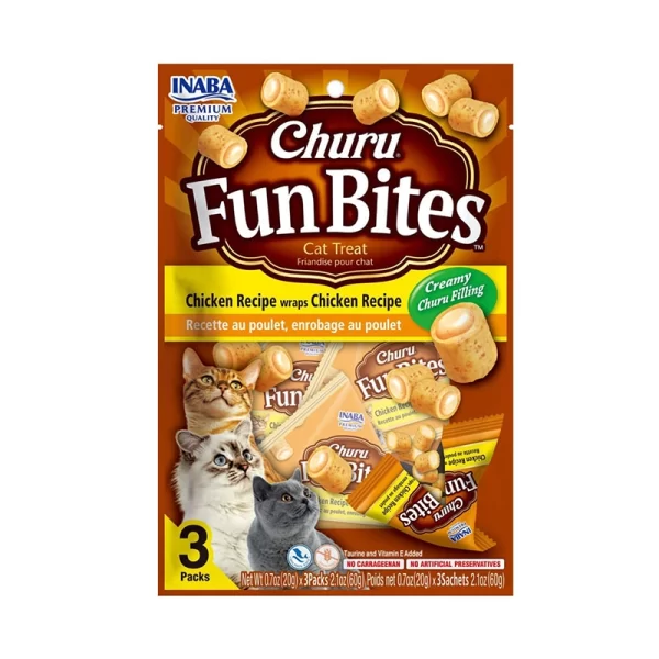 Churu Gato Fun Bites Pollo 60 Gr