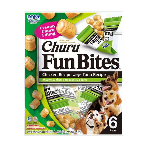 Churu Perro Fun Bites Atún 132Gr