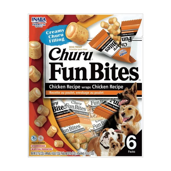 Churu Perro Fun Bites Pollo 132Gr