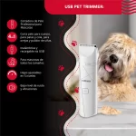 Thorben Cortapelo Cuerpo Completo Thor Cordless USB Pet Trimmer 4 en 1