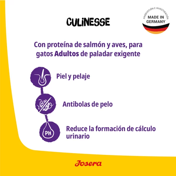 Josera Culinesse Gato Adulto Ave y Salmón