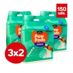 Pack 3x2 Sabanilla o Alfombrilla Paw Pads 150 unidades 60x60 cmdes 60 x 60 cm