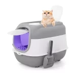 Baño Arenero Para Gato Con Luz Ultravioleta